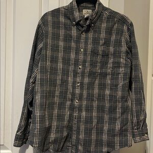 LL Bean Traditional Fit Size X-Large Mens Plaid Flannel- EUC